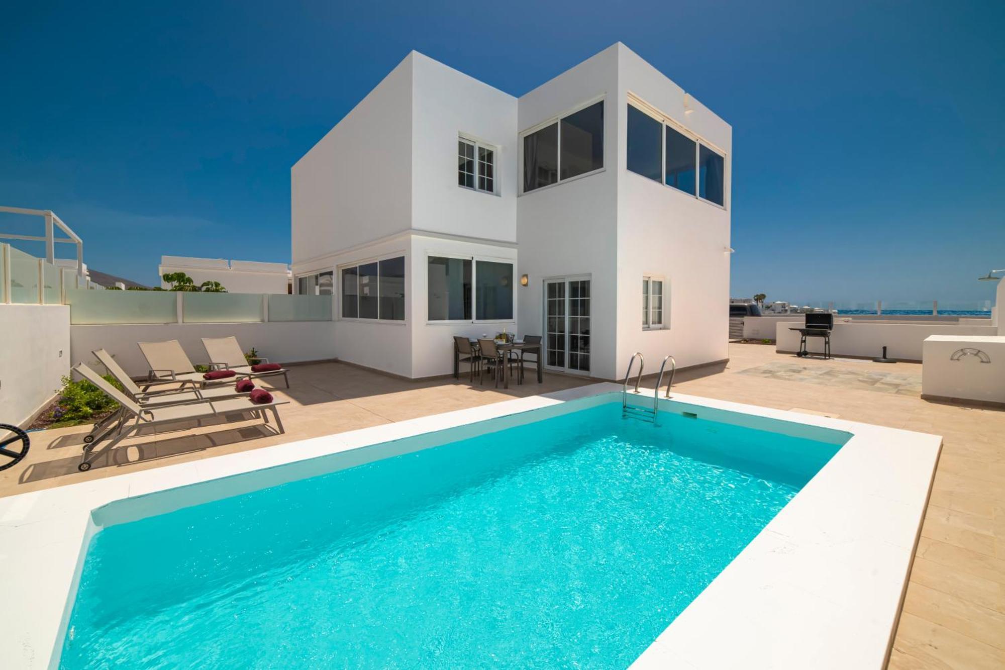 Villa Ocean Wave - Sea Views - Private Pool Playa Blanca  Exterior photo